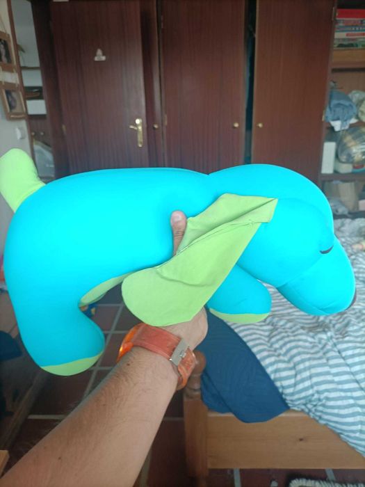 Peluche cão suave