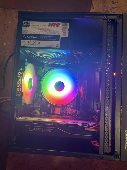 Ігровий ПК RX 580 8 GB / Ryzen 5 2600 / 16 GB DDR4