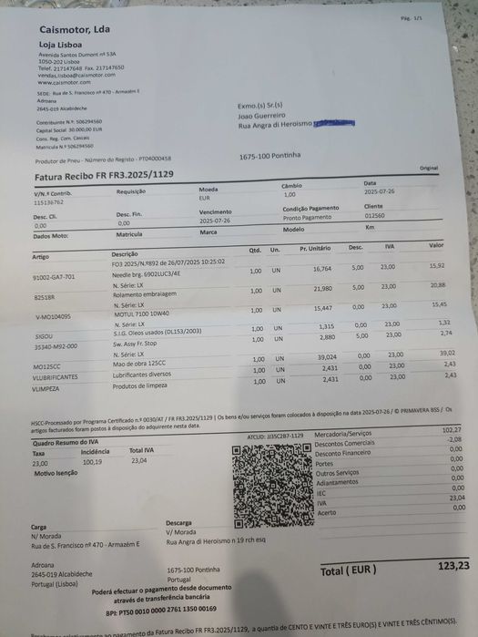 Scooter 125 em bom estado geral.