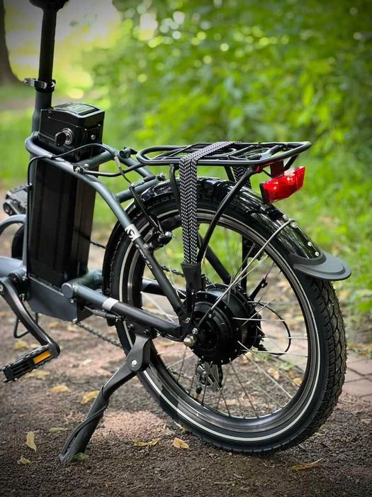 Rower Elektryczny Barton 3.0 Składany, Lekki - Na Kamper - ACTIVE ZONE
