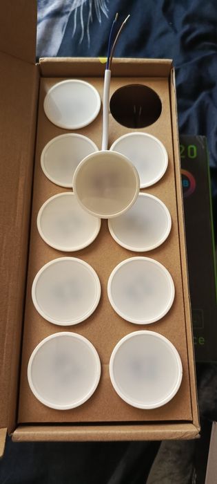 Moduł LED do reflektorów 230V,3W,zestaw 10 sztuk.