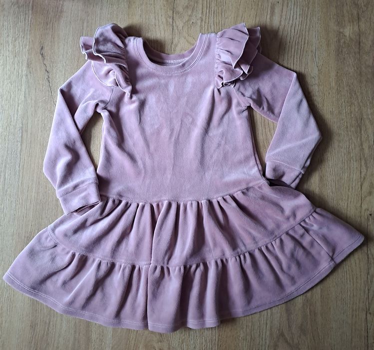 Sukienka welurowa 110