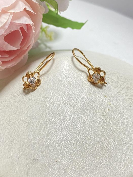 Золоті сережки 585 проби