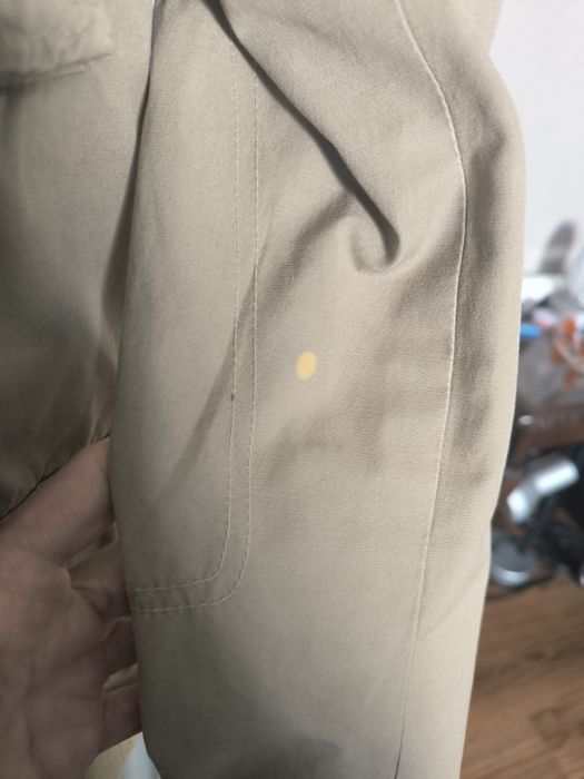 Massimo Dutti kurtka męska M beżowa military przejściowa wiosna jesień