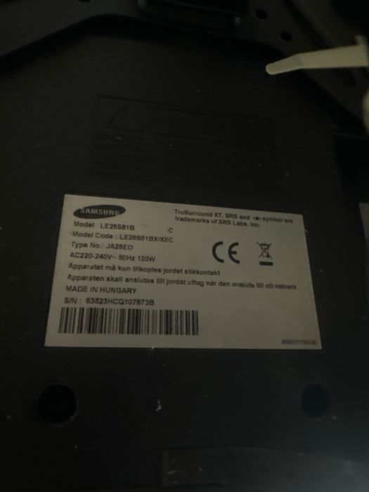 Tv samsung para arranjo