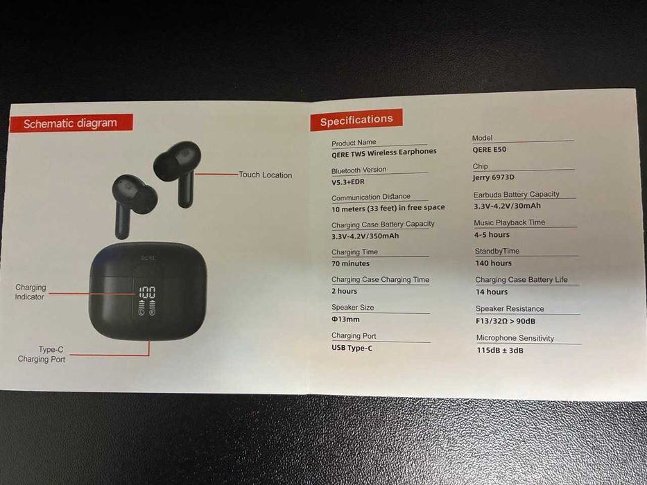 Наушники QERE E50