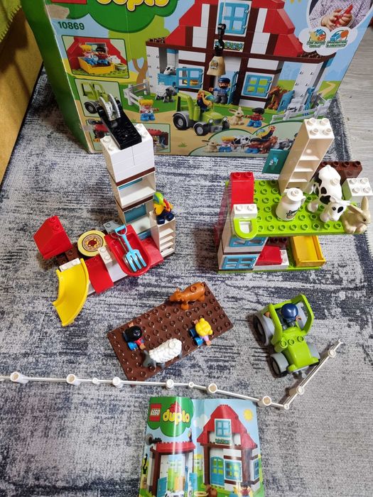 Lego duplo,  ферма, 2-5  р.