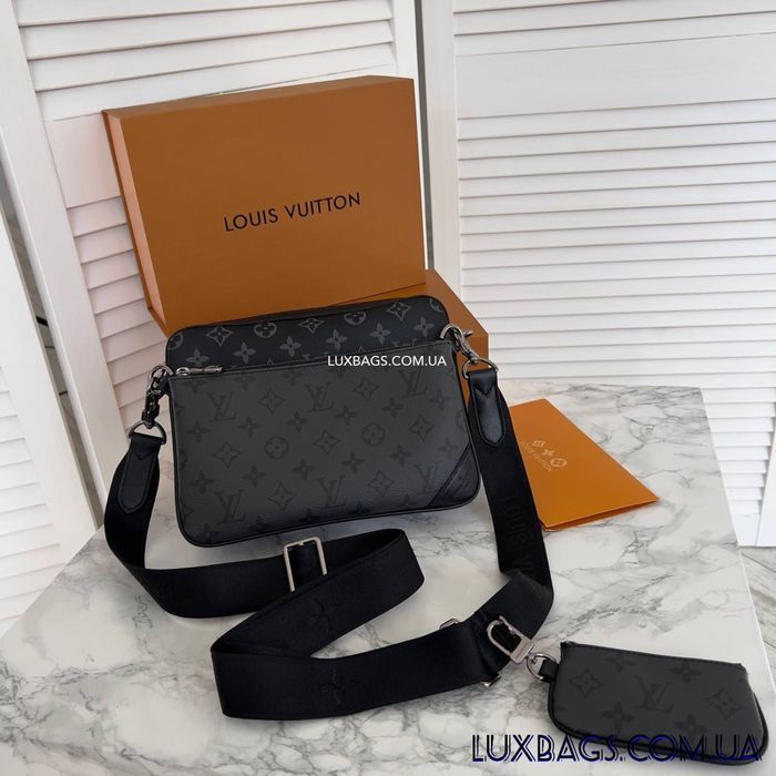 Мужская сумка Луи Виттон трио Louis Vuitton Trio