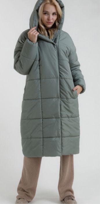 Пуховик оверсайз