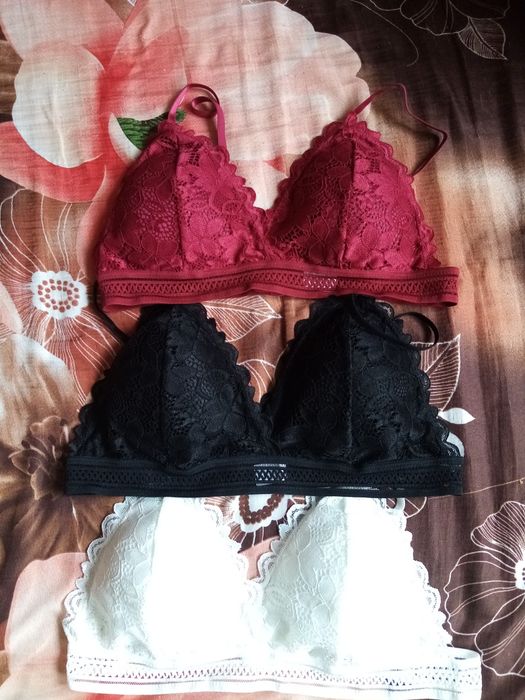 Zestaw 3 biustonoszy L