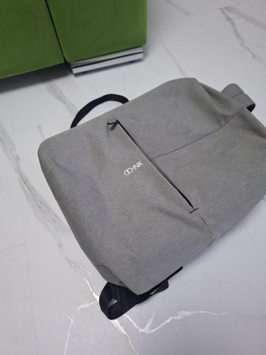 Plecak Ochnik męski szaro czarny sportowo elegancki