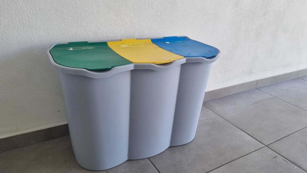 Balde do lixo Reciclagem