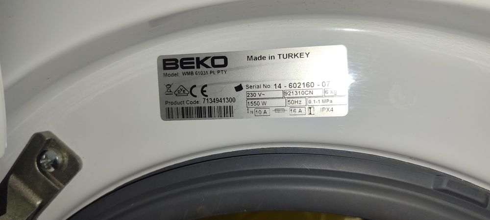 Pralka automatyczna Beko używaną