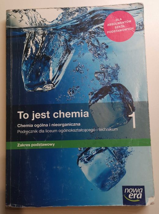 Chemia 1 "To jest chemia" / podręcznik
