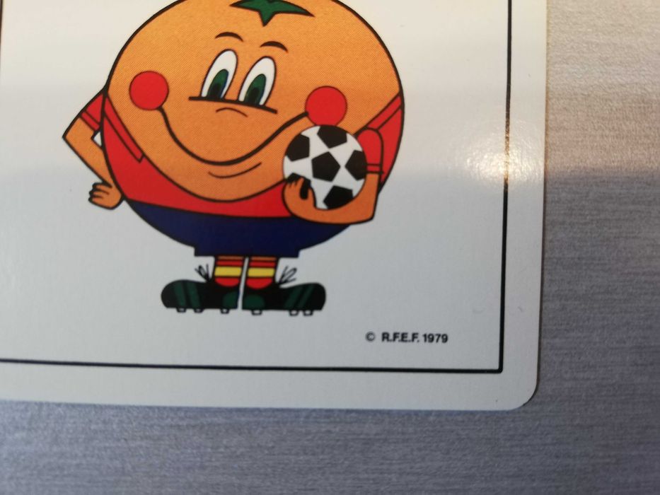 Baralho de Cartas-NARANJITO-Mundial de Espanha 82
