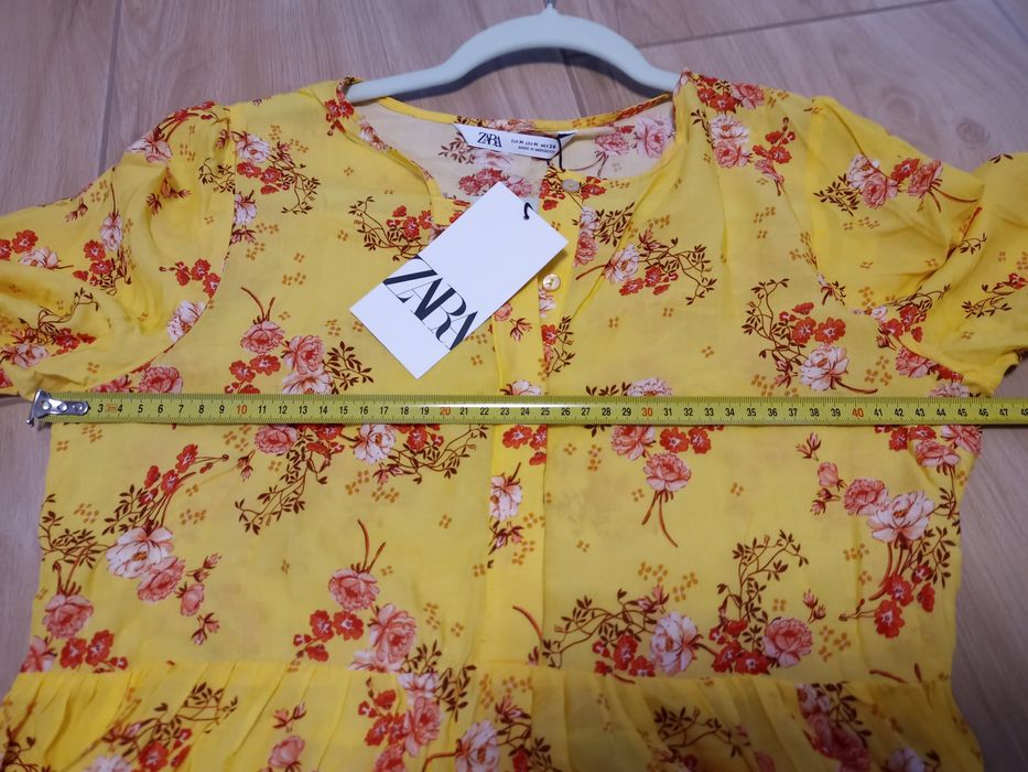 Sukienka zara lato boho blogerska M