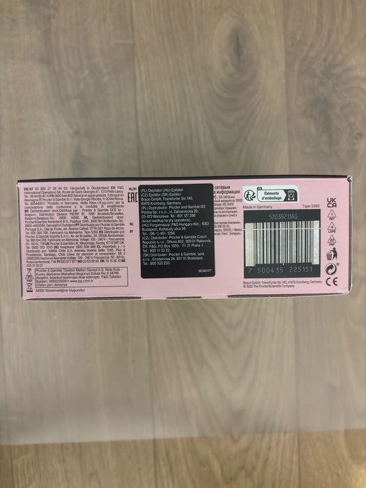 Depilator braun epil silk 7