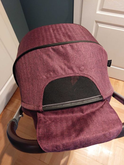 Oyster Zero wózek spacerowy piękny Burgund