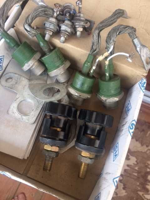 Запчасти для сварки  B50 и Т50 -по 2 шт. и наконечники на кабель DT-50