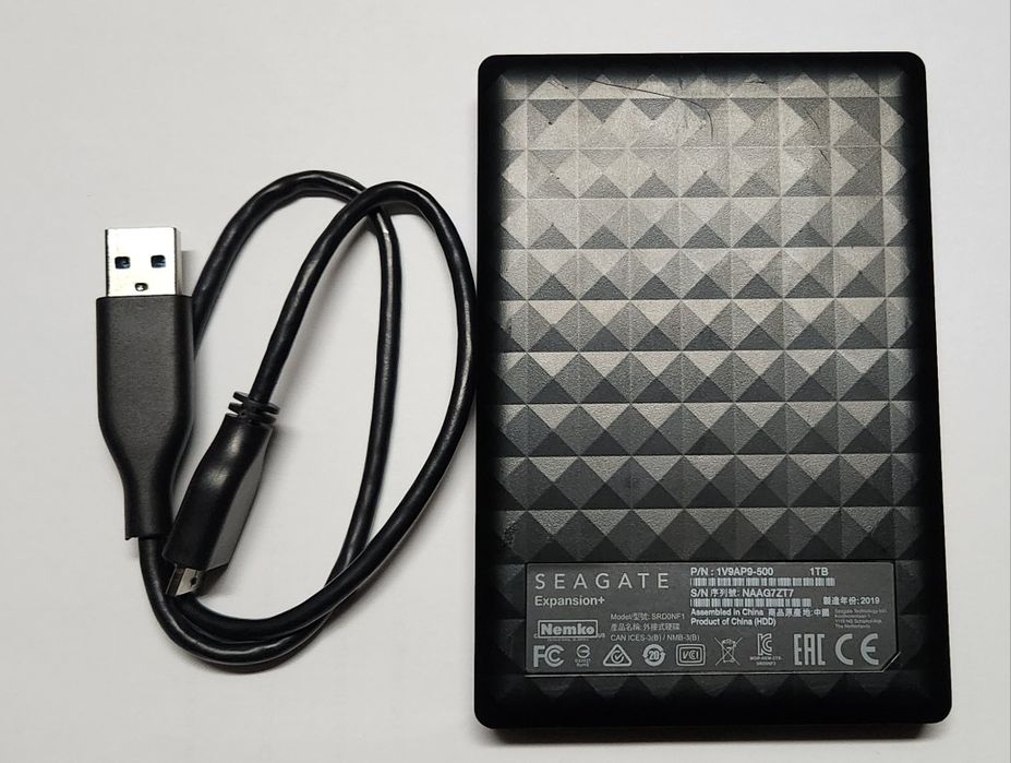 Disco externo Seagate 1TB USB 3.0