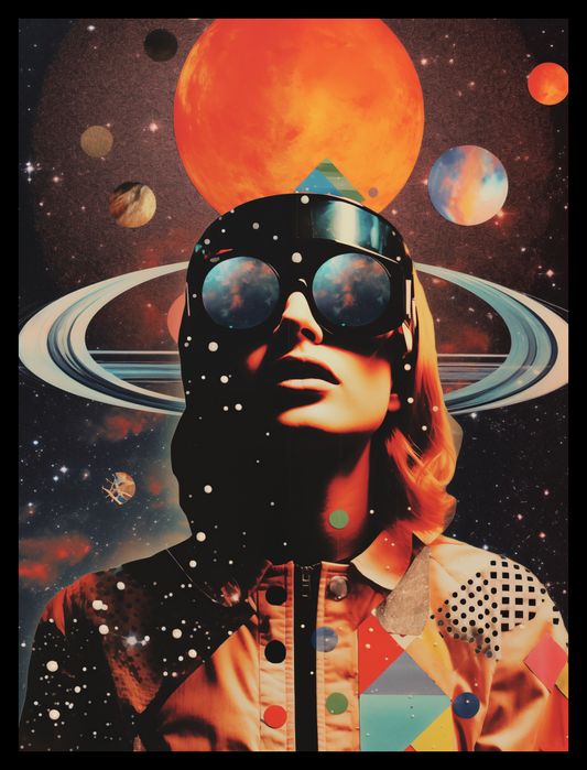 Plakat 30x40cm Kosmiczne Wizje