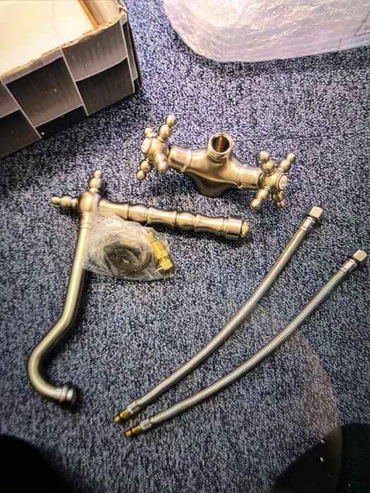 Bateria zlewozmywakowa złota Giulini Giovanni