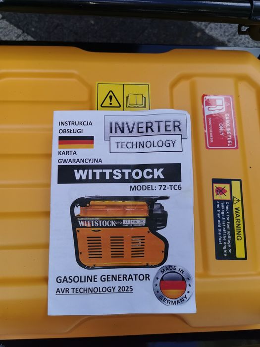 Agregat prądotwórczy WITTSTOCK 72-TC6 NOWY!!!