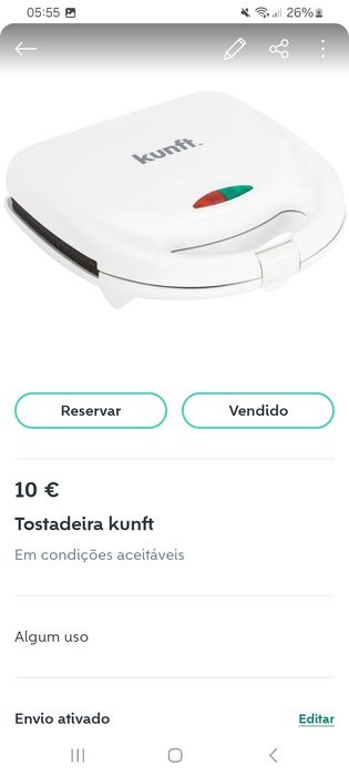 Varios, para despachar HOJE