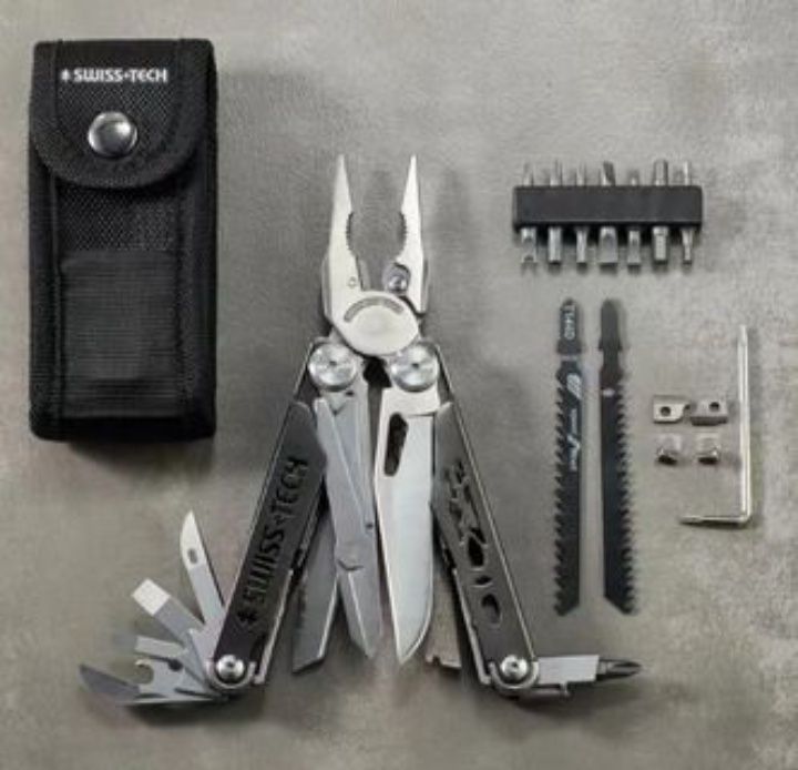 Мультиінструмент Мультитул SwissTech 37 in 1 | Leatherman Surge