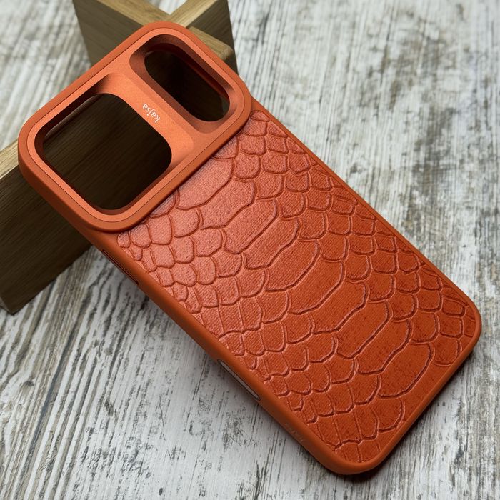 Чехол премиум Kajsa Snake Pattern нa iPhone 17 Pro Max/ 17 Pro Чохол