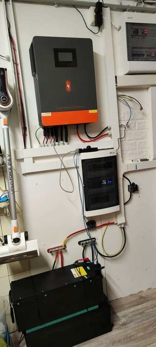 Інвертор Гібридний Cонячний PowMr 10200W 48V POW-HVM10.2M-48V