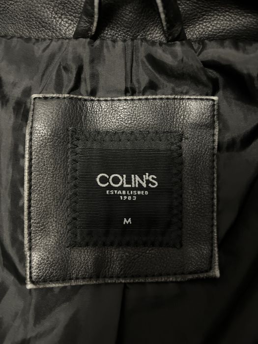 COLIN’S Шкіряна куртка чоловіча розмір М