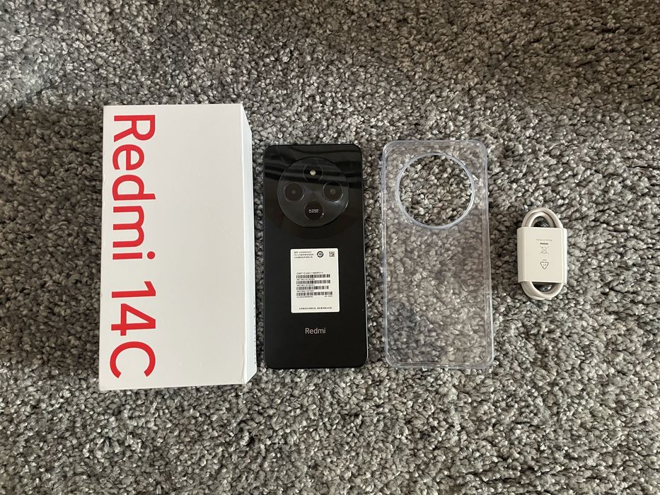 Телефон Xiaomi Redmi 14C 4/128GB ПОВНІСТЮ НОВИЙ|ЧОРНИЙ КОЛІР