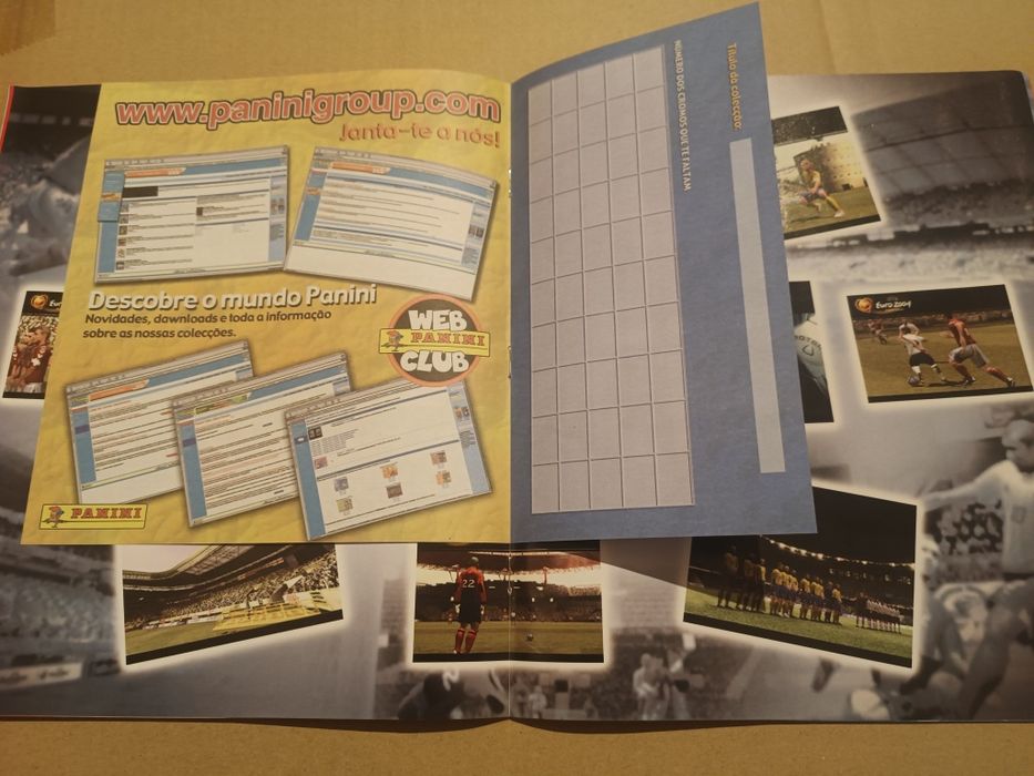 Caderneta Euro 2004 - Completa- Panini excelente estado
