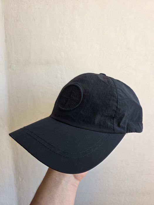 Кепка Stone Island Nylon Black оригінал нова