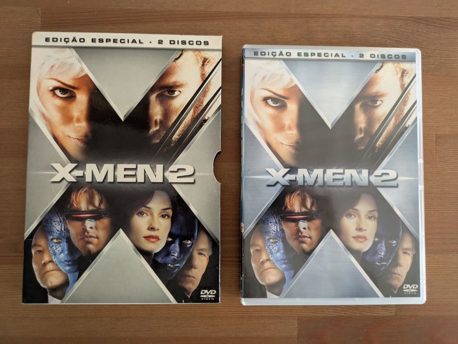 DVD " X-Men 2 " Edição especial 2 Discos 2003 (Opt. Estado)