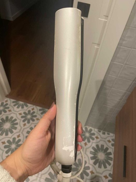 Placa de alisamento de cabelo