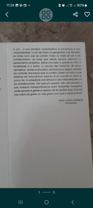 Pintura do primeiro auto retrato de Alfredo da Conceição