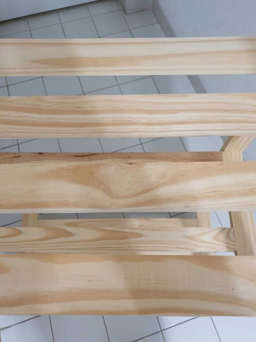 Wooden pine shelf | Estante de pinho 5 prateleiras (Leroy Merlin)