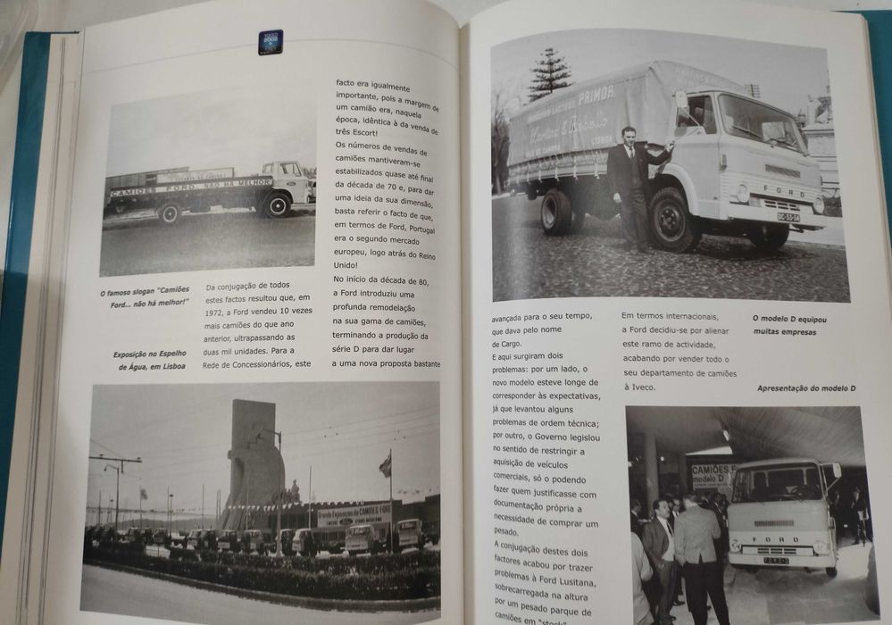 Livro Ford Lusitana - 70 anos em Portugal