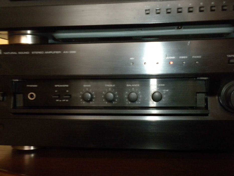 ZESTAW HI-FI Yamaha Gramofon / CD / Wzmacniacz OKAZJA TT-400/CD/AX-396
