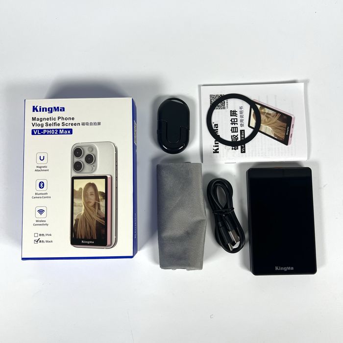 Kingma VL-PH02 Max vlog screen, селфі екран для смартфона(у наявності)