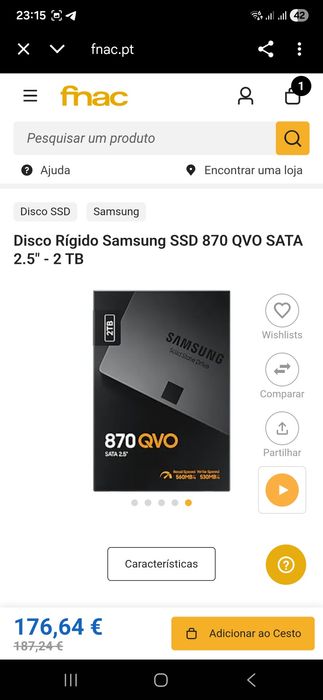 Samsung 2TB Hard Drive64354160725122121