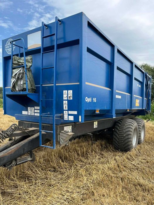 Przyczepa Tandem Agro Opti 16. Jak Nowa, Stan Idealny!