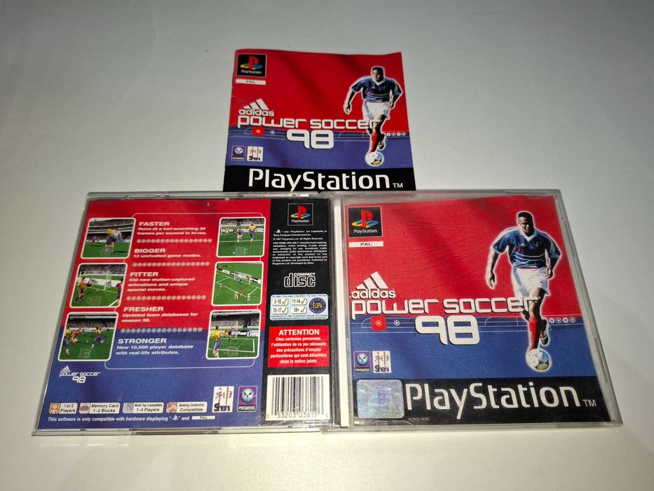 Adidas Power Soccer 98 - Sony PSX PS1