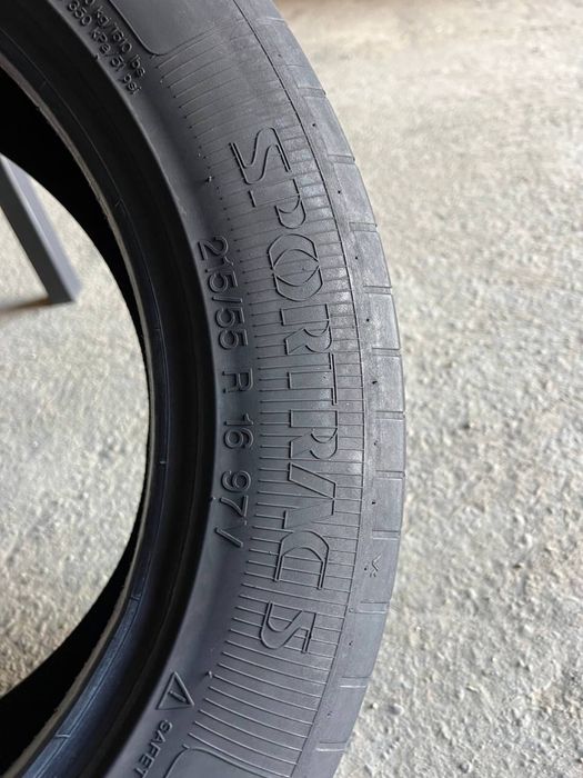 Шини 215/55 r16 Vredestein Sportrac 5 літо 2шт (2084)