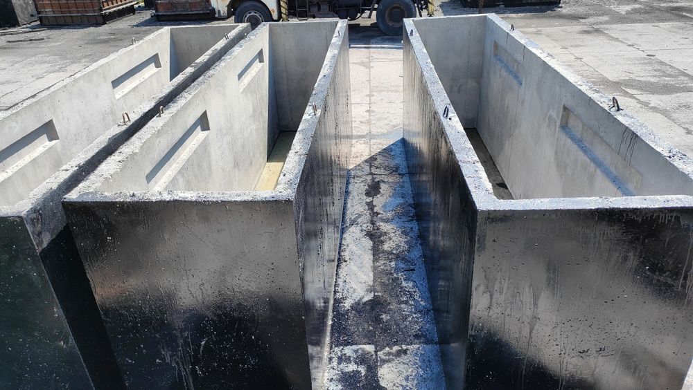 Kanał samochodowy, zbiornik 8m3