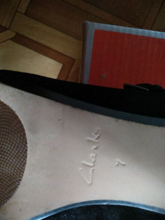 Туфли фирмы Clarks 40 размер. Великобритания.