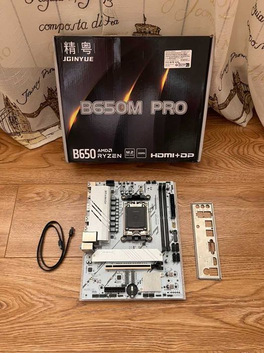 Материнська плата JGINYUE B650M PRO | AM5 | DDR5 | Ігровий комп'ютер