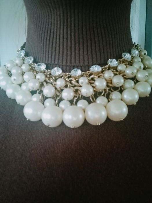 Kolia masywny naszyjnik